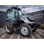 Трактор TERRA FORCE 5504XC із великою кабіною, 50 к.с, повний привід 4х4, Євронавіска, широкі шини, Андроїд планшет